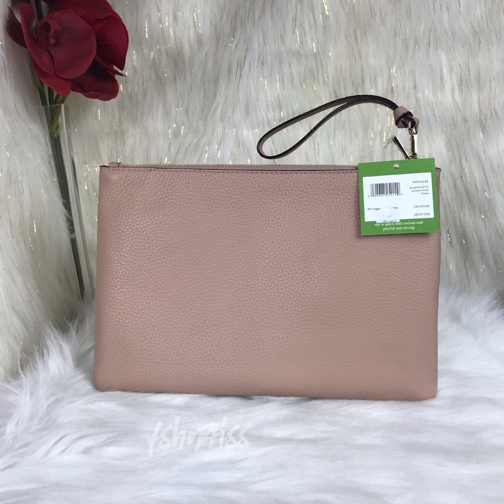 🔥SALE🔥KATE SPADE JACKSON FINLEY WRISTLET/ POUCH - Picture 4 of 7